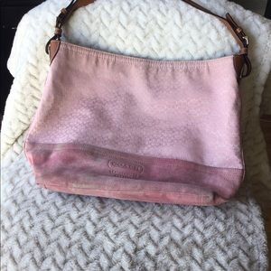 Pink Coach purse